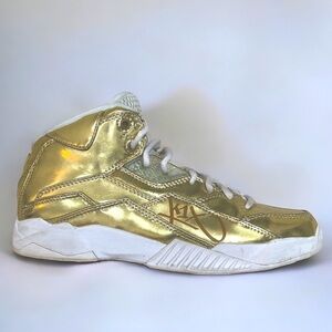 K1X Women’s Anti Gravity Basketball Shoes Mid Cut Liquid Gold Size 7